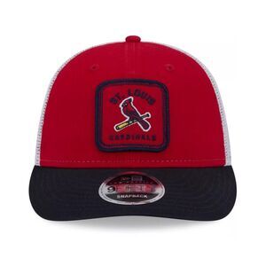 New Era St. Louis Cardinals 9Fifty SnapBack Hat Red Low Profile Squared‎ New
